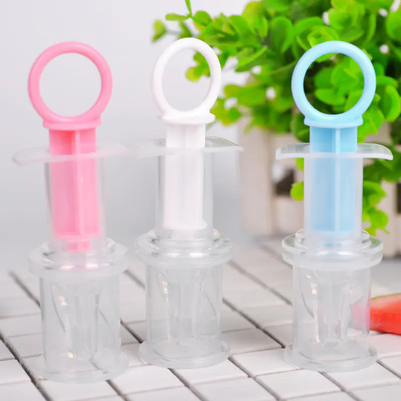Silicone Medicine Feeder for Babies with Anti-Choking Nipple